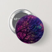 Structuur x spatie ronde button 5,7 cm (Voorkant /achterkant)