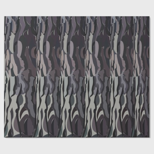 Structuurboomstam Achtergrondpatroon Cadeaupapier (Vlak)