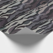 Structuurboomstam Achtergrondpatroon Cadeaupapier (Hoek)