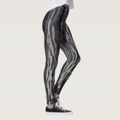 Structuurboomstam Achtergrondpatroon Leggings