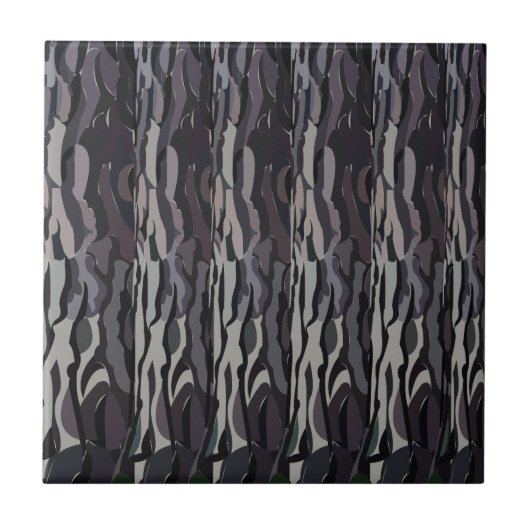 Structuurboomstam Achtergrondpatroon Tegeltje (Voorkant)