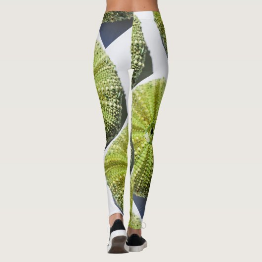 Structuureffecten zee Ocean Shell Leggings (Achterkant)