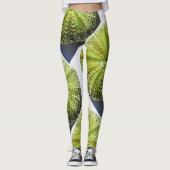 Structuureffecten zee Ocean Shell Leggings (Voorkant)
