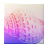 Structuureffecten zee Ocean Shell Tegeltje (Voorkant)