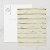 Structuursecties door het Uinta-gebergte Briefkaart (Voorkant / Achterkant)