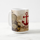 Strudel - weiger om de Mok van het aftappen koffie (Voorkant links)