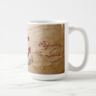 Strudel - weiger om de Mok van het aftappen koffie