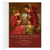 Strudwick Golden days CC1037 concertuitnodiging (Binnen (Rechts))