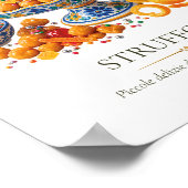 Struffoli – Klassiek Italiaans dessert Poster (Hoek)