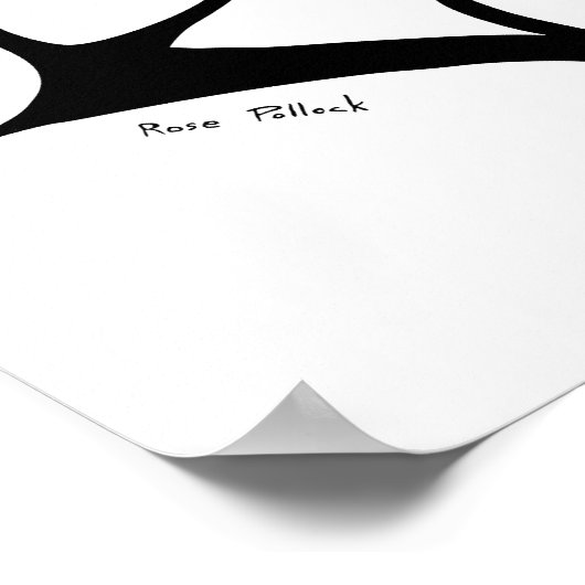 Struggle of the Aleph Bet Poster (Hoek)