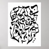 Struggle of the Aleph Bet Poster (Voorkant)