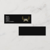 Struggle ontwerpprofielkaart mini visitekaartje (Voorkant / Achterkant)