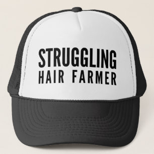 Struggling Hair Farmer Trucker Pet