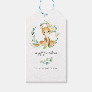 Struik Baby Kangaroo Display Douche Labels Cadeaulabel