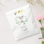Struik Baby Koala Baby shower Favor Tassen Bedankzakje (Gezegeld)