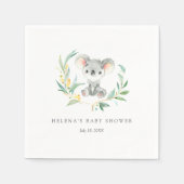 Struik Baby Koala Baby shower Napkins Servet (Voorkant)