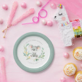 Struik Baby Koala Baby shower Papier Bord (Feest)