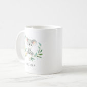 Struik Baby Koala gepersonaliseerd Koffiemok (Voorkant links)