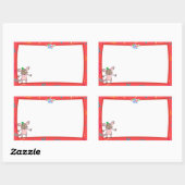 Struik Baby Naam Tag Sticker (Vel)