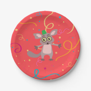 Struik Baby Papier Borden Papieren Bordje