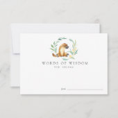 Struik Baby Platypus Baby shower advies Kaarten (Voorkant)