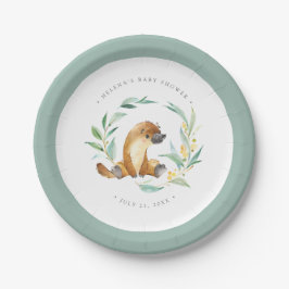 Struik Baby Platypus Baby shower Papier Bord