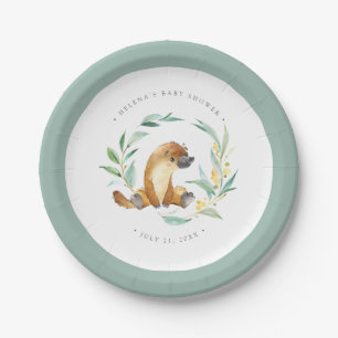 Struik Baby Platypus Baby shower Papier Bord