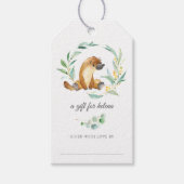 Struik Baby Platypus Display Douche Labels Cadeaulabel (Voorkant)