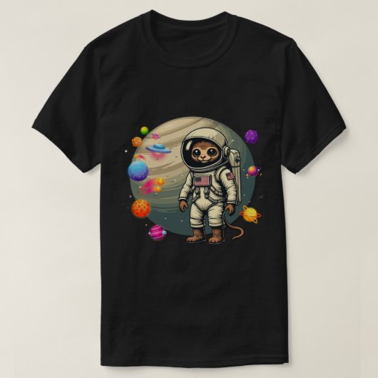 Struik Baby's in de ruimte: de kosmische avonturen T-shirt (Design voorkant)