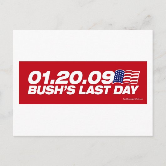 Struik Briefkaart op de laatste dag (Voorkant)