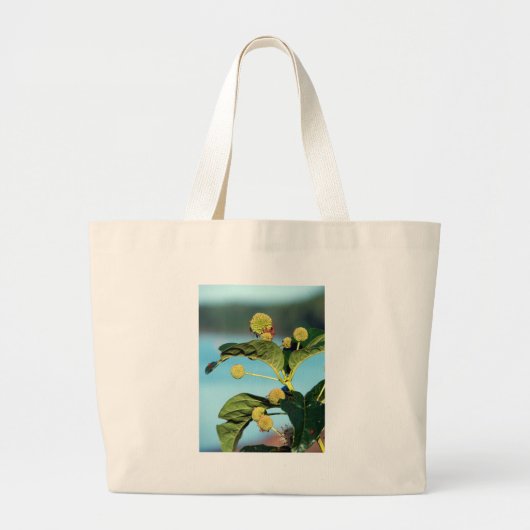 Struik Button op de Mississippi Grote Tote Bag (Voorkant)
