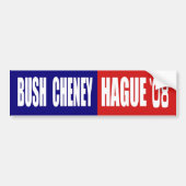 STRUIK CHENEY / HAGUE 08 BUMPERSTICKER (Voorkant)