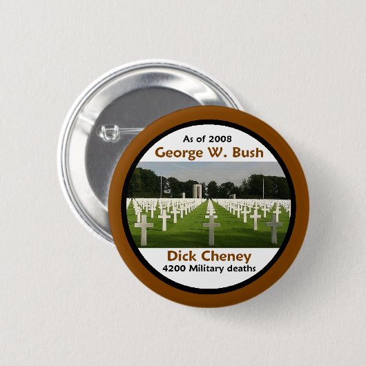 Struik Cheney KILLED Button (Voorkant /achterkant)