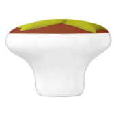 Struik Cinquefoil #1 Keramische Knop (Zijkant)