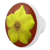 Struik Cinquefoil #1 Keramische Knop (Rechts)