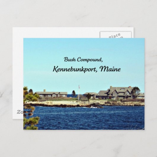 Struik Compound, Kennebunkport, Maine Briefkaart (Voorkant / Achterkant)