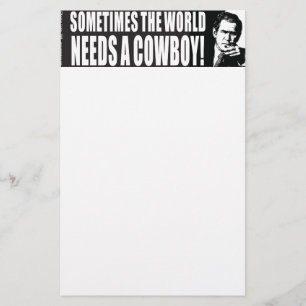 Struik Cowboy Briefpapier