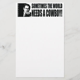 Struik Cowboy Briefpapier