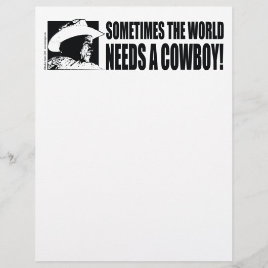 STRUIK-Cowboy-Pet-White Flyer (Voorkant)