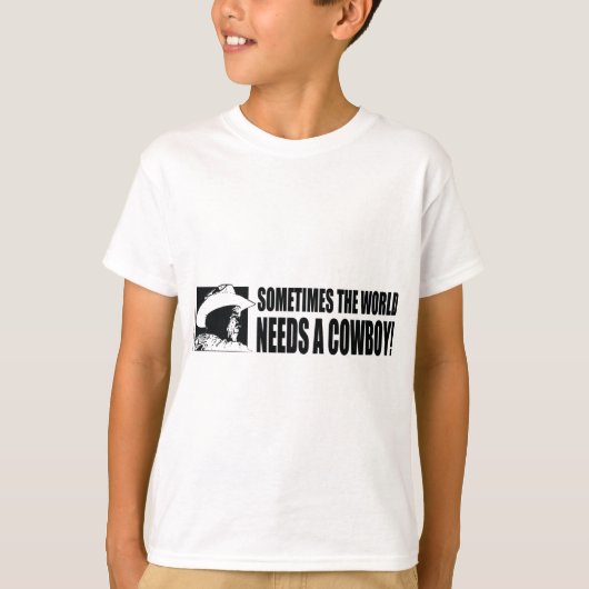 STRUIK-Cowboy-Pet-White T-shirt (Voorkant)