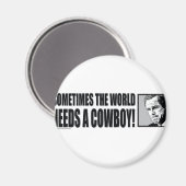 STRUIK—COWBOY-White Magneet (Voorkant / Achterkant)