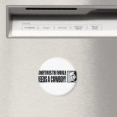 STRUIK—COWBOY-White Magneet (Insitu (Vaatwasser))