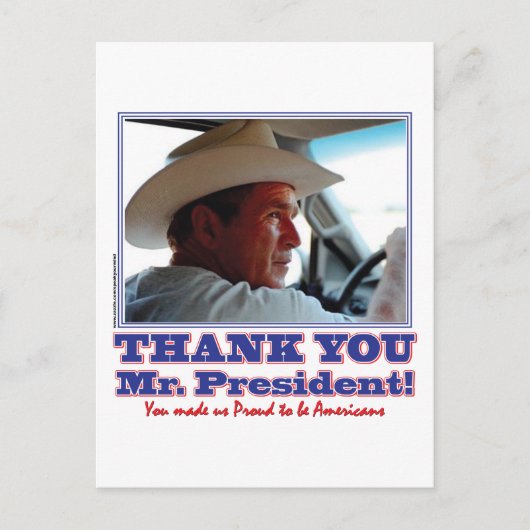Struik-Dank-u-Amerikaans Briefkaart (Voorkant)
