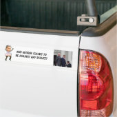 struik_dans4, struik123, en george beweert een... bumpersticker (Op Truck)
