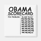 Struik de schuld geven magneet (Voorkant)