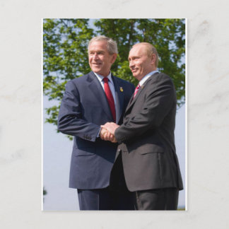 Struik en Poetin Briefkaart