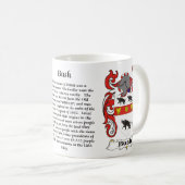 Struik gezinscolat van de mok van wapens (Voorkant rechts)