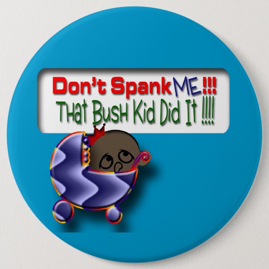 Struik heeft het gedaan ronde button 6,0 cm (Voorkant)