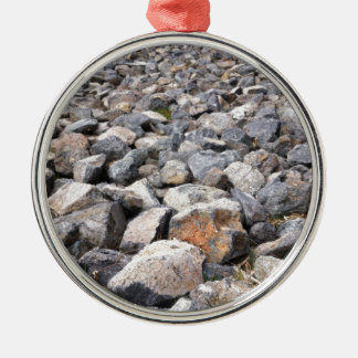 Struik-instelling van man gemaakt rotsvormingspatr metalen ornament