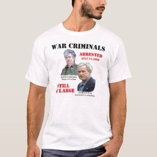 STRUIK/KARADZIC-Mannen T-Shirt